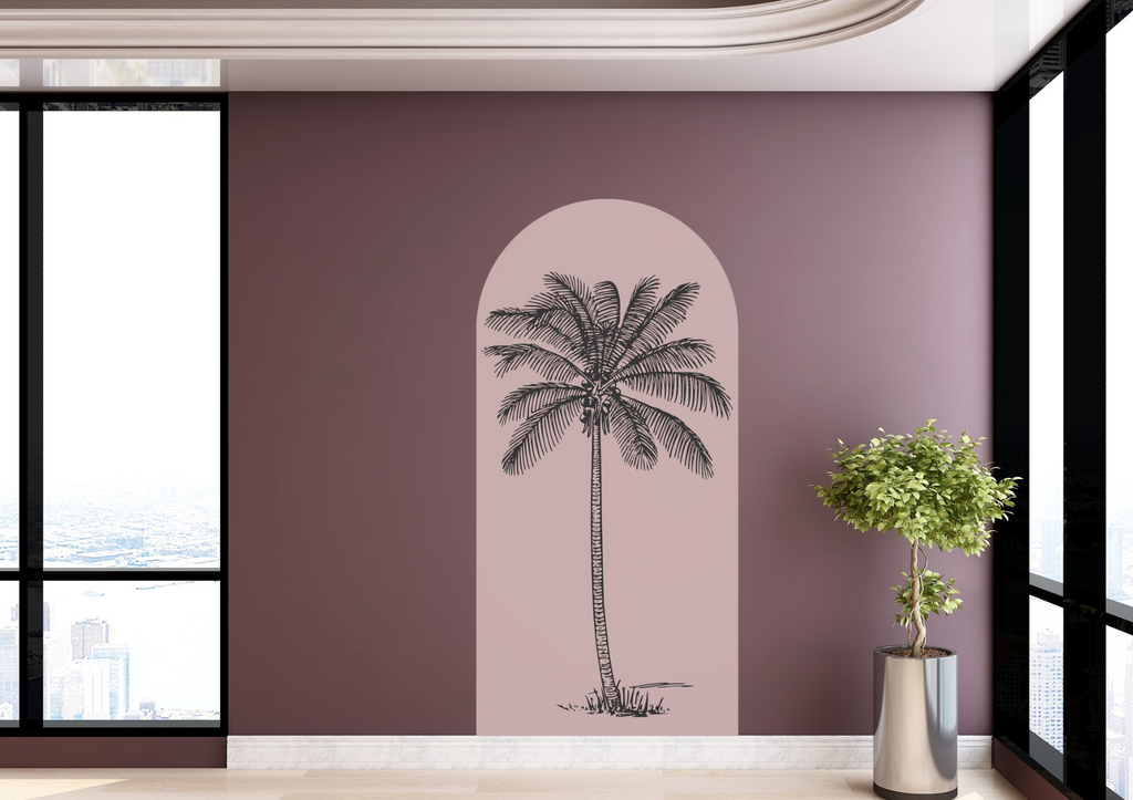 Palm Tree Pink Dew