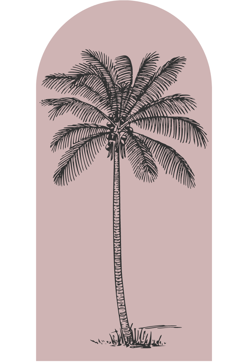 Palm Tree Pink Dew