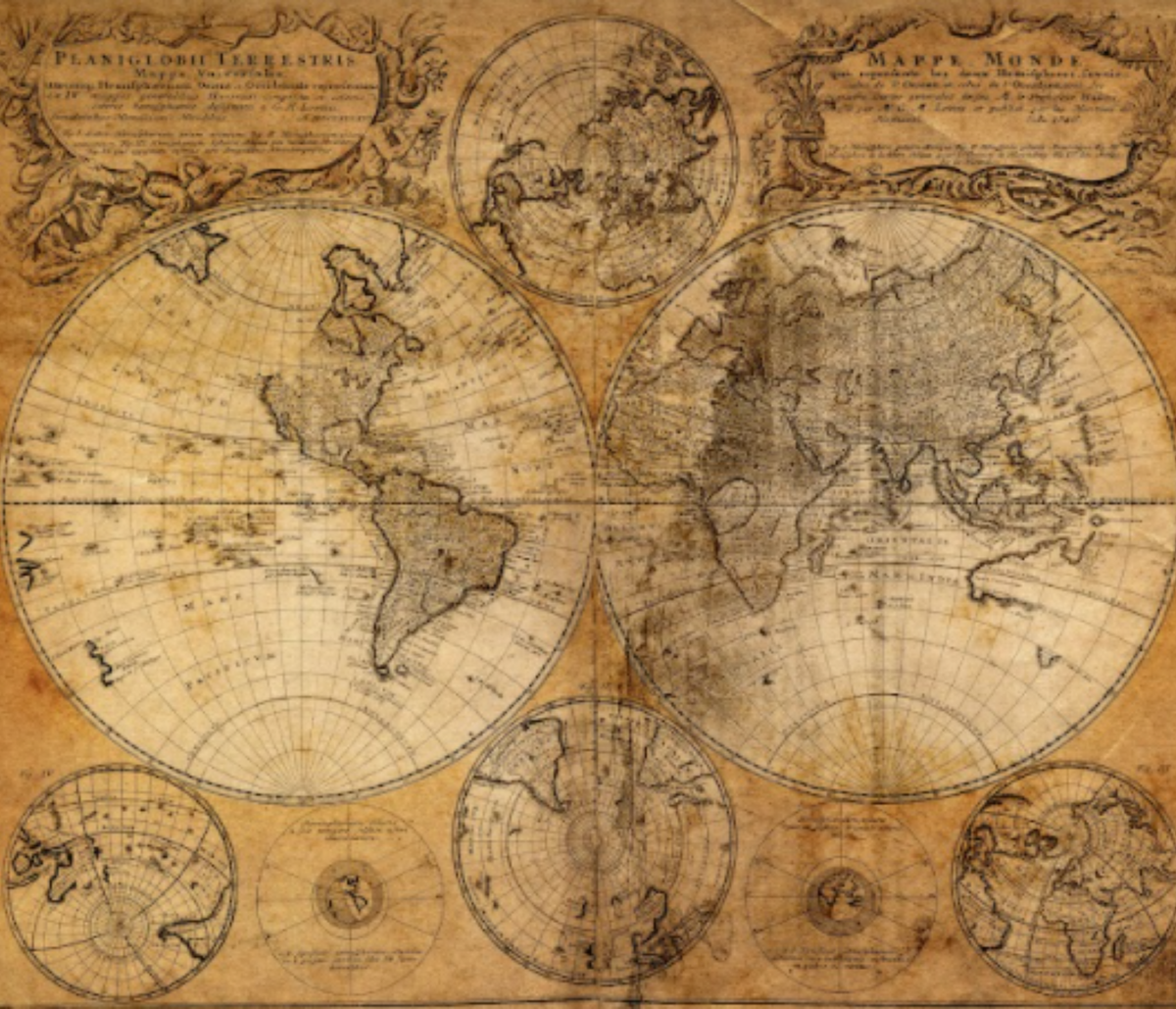 Vintage World Map